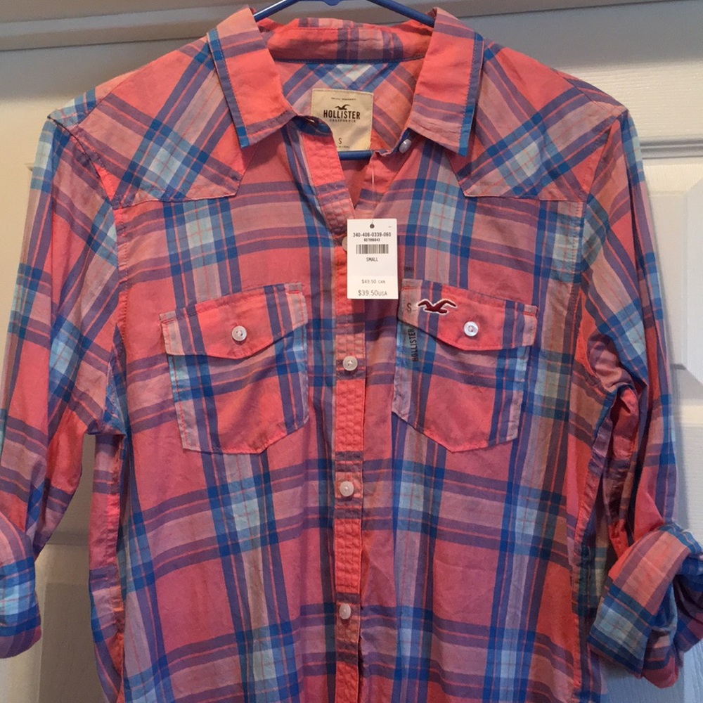 Hollister long sleeve Flannel